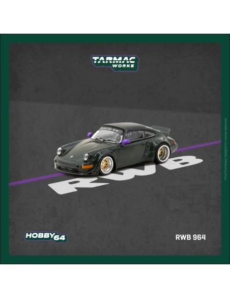 1/64 Porsche RWB 964 verde T64-TL037-GR TARMAC WORKS