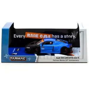 1/64 Audi R8 LMS GT3 evo II - 10° Anniversario T64-043-10TH TARMAC WORKS