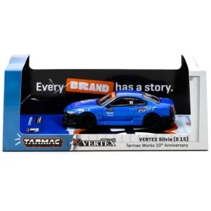 1/64 VERTEX Silvia (S 15) - 10° Anniversario T64G-023-10TH TARMAC WORKS