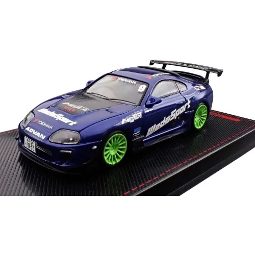 1/64 Toyota Supra (JZA80) RZ blu metallizzato IG3843 IGNITION MODEL