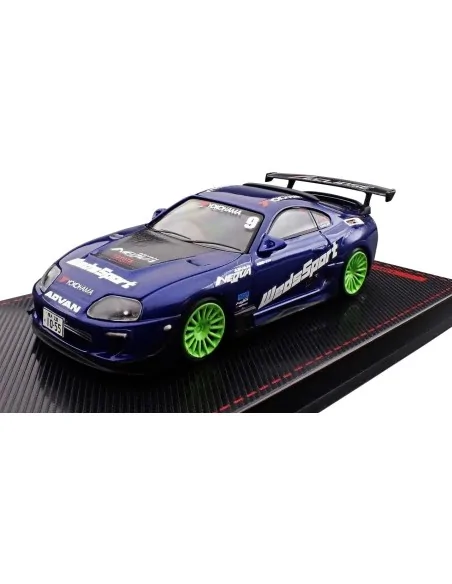 1/64 Toyota Supra (JZA80) RZ blu metallizzato IG3843 IGNITION MODEL