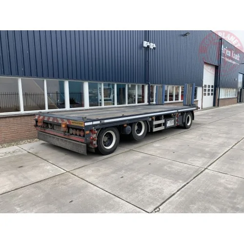 MERCEDES-BENZ AROCS MP5 BIG SPACE 10X4 TRAILER 3 AXLE WITH PALFINGER PK 165.002 TEC 7 BALLAST BOX ARJEN KANDT WSI 01-4303 WSI...