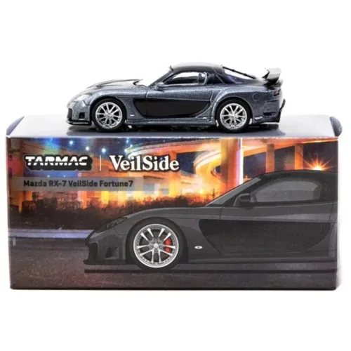 1/64 Mazda RX-7 VeilSide Fortune7 Grey T64G-075-GY TARMAC WORKS