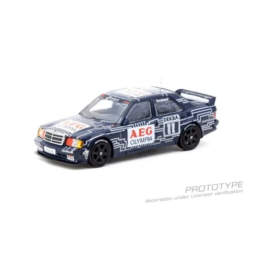 1/64 Mercedes-Benz 190 E 2.5-16 EVO 1 n11 DTM 1989 T64G-057-89DTM11 TARMAC WORKS
