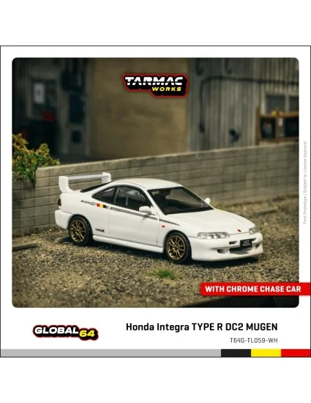 1/64 Honda Integra TYPE R DC2 MUGEN White T64G-TL059-WH TARMAC WORKS
