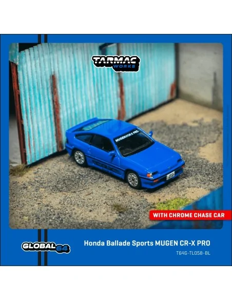 1/64 HONDA Ballade Sports MUGEN CR-X PRO BLU T64G-TL058-BL TARMAC WORKS