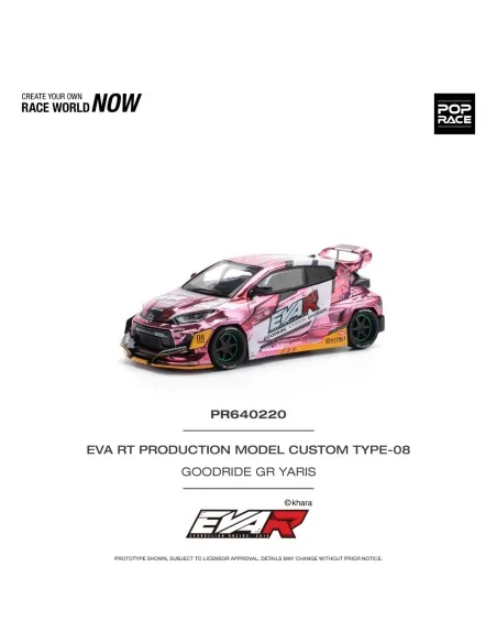 1/64 Eva RT Production Model Custom Type-08 Goodride GR Yaris PR640220 POP RACE