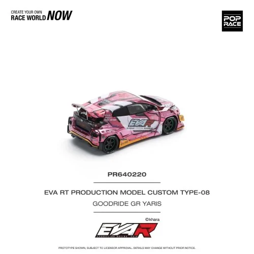 1/64 Eva RT Production Model Custom Type-08 Goodride GR Yaris PR640220 POP RACE