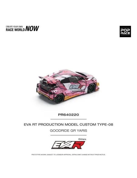 1/64 Eva RT Production Model Custom Type-08 Goodride GR Yaris PR640220 POP RACE