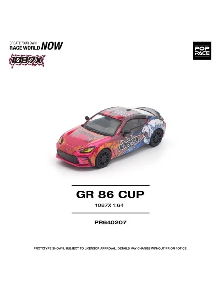 1/64 TOYOTA GR86 CUP PR640207 POP RACE