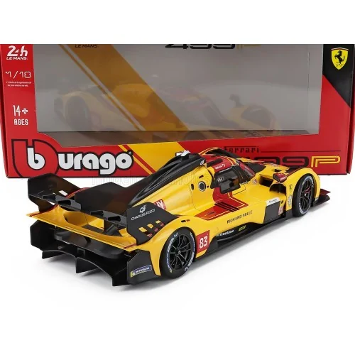 1/18 FERRARI - 499P 3.0L TURBO V6 TEAM AF CORSE N 83 WINNER 24h LE MANS 2025 ROBERT KUBICA - PHIL HANSON - YIFEI YE BU18-1630...
