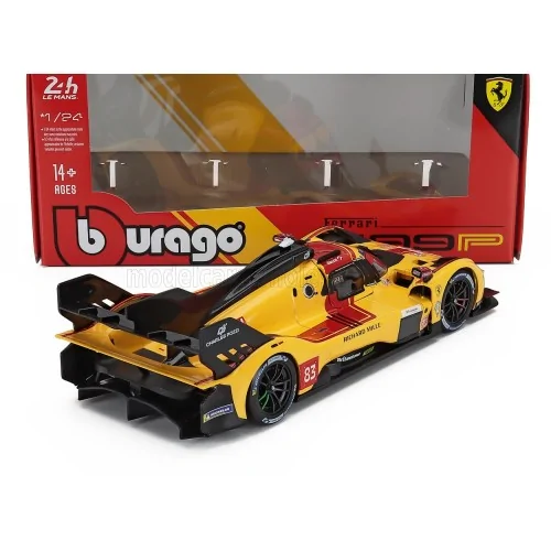 1/24 FERRARI 499P 3.0L TURBO V6 TEAM AF CORSE N 83 WINNER 24h LE MANS 2025 ROBERT KUBICA - PHIL HANSON - YIFEI YE BU18-26319 ...