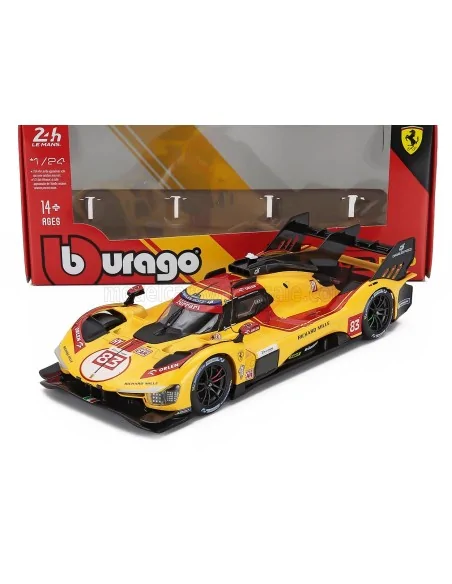 1/24 FERRARI 499P 3.0L TURBO V6 TEAM AF CORSE N 83 WINNER 24h LE MANS 2025 ROBERT KUBICA - PHIL HANSON - YIFEI YE BU18-26319 ...