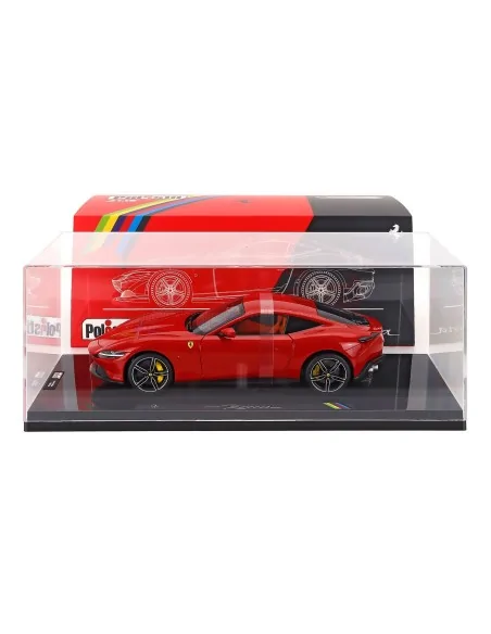 1/18 FERRARI ROMA 2019 WITH SHOWCASE NUMBERED ONE BY ONE ROSSO CORSA 322 POLISTIL 18FE02040 POLISTIL