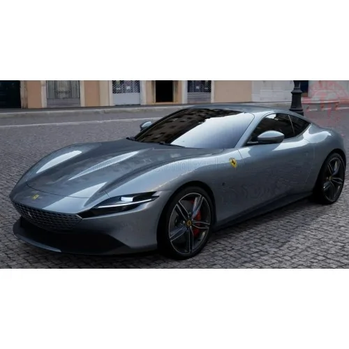 1/18 FERRARI ROMA 2019 WITH SHOWCASE NUMBERED ONE BY ONE GRIGIO TITANIO POLISTIL 18FE02042 POLISTIL