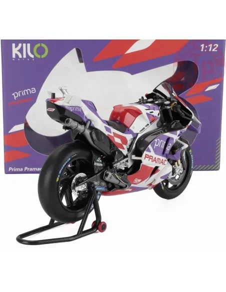 1:12 DUCATI GP23 TEAM PRAMAC J. ZARCO MOTOGP 2023 KLW0014-02 KILOWORKS 1:12 DUCATI GP23 TEAM PRAMAC J. ZARCO MOTOGP 2023 KLW0014-02 KILOWORKS