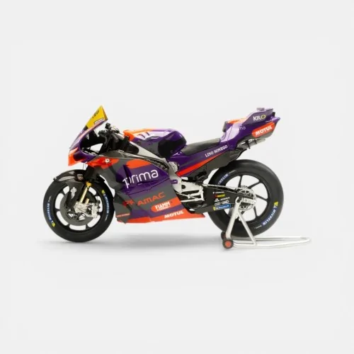 1/12 DUCATI DESMOSEDICI GP24 TEAM PRAMAC RACING N 1 WORLD CHAMPION MOTOGP FILM AWARDS 2024 JORGE MARTIN KLW0015-15 KILOWORKS