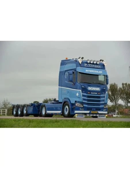 1/50 P. Visser Scania Next Gen S-Highline met 40ft. container TEKNO 91372 TEKNO