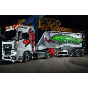 1/50 Denkinger MAN TGX GX 4X2 BULK TRAILER - 3 AXLE WSI 01-5181 WSI MODELS