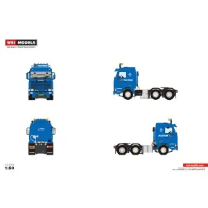 1/50 Pultrum Rijssen bv SCANIA 3 SERIES 6X2 TWIN STEER WSI 01-5080 WSI MODELS