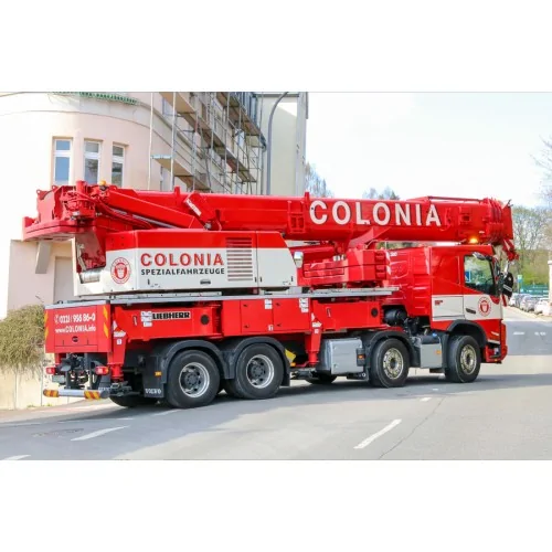 1/50 Colonia VOLVO FMX SLEEPER CAB 8X4 LIEBHERR LTF 1060-4.1 WSI 51-2200 WSI MODELS