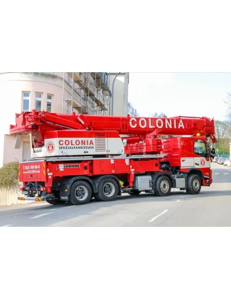 1/50 Colonia VOLVO FMX SLEEPER CAB 8X4 LIEBHERR LTF 1060-4.1 WSI 51-2200 WSI MODELS