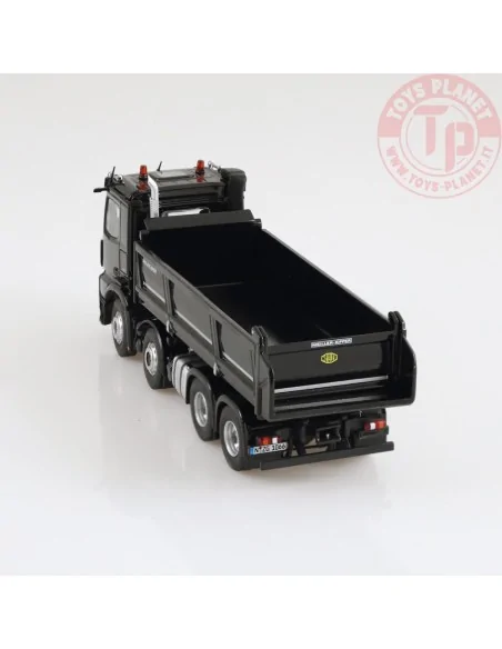 Mercedes Benz Arocs 8x4 Meiller tipper black NZG 1066/50 NZG Mercedes Benz Arocs 8x4 Meiller tipper black NZG 1066/50 NZG