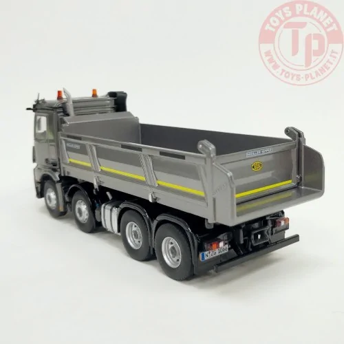 Mercedes Benz Arocs 8x4 Meiller tipper "Silvergrey" NZG 1066/55 NZG