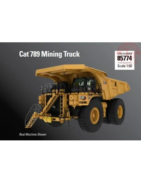 Cat 789 Mining Truck 1:50 DIECAST MASTERS 85774 DIECAST MASTERS