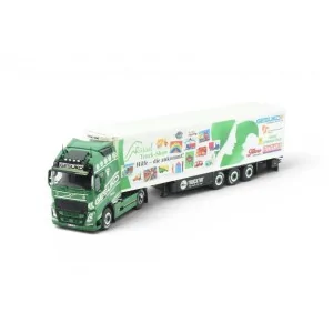 1/50 Gesuko Russel Truckshow Volvo FH04 Globetrotter with 3-axle refrigerated trailer TEKNO 88419 TEKNO
