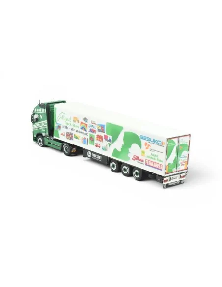 1/50 Gesuko Russel Truckshow Volvo FH04 Globetrotter with 3-axle refrigerated trailer TEKNO 88419 TEKNO