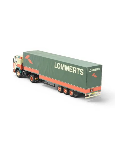 Iveco Turbostar met 3-assige zwanenhals oplegger Lommerts TEKNO 89110 TEKNO