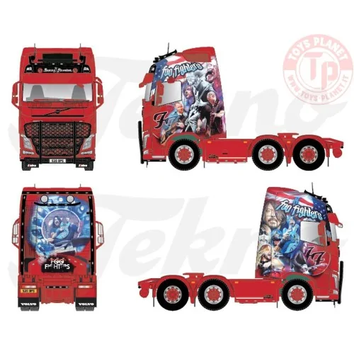 Volvo FH04 Globetrotter XL 6x2 Barry Proctor - Foo Fighters TEKNO 86169 TEKNO