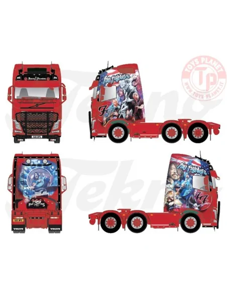Volvo FH04 Globetrotter XL 6x2 Barry Proctor - Foo Fighters TEKNO 86169 TEKNO