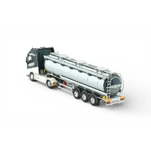 1/50 Kralowetz Volvo FH Aero XXL 4x2 met 3-assige tankoplegger TEKNO 89056 TEKNO