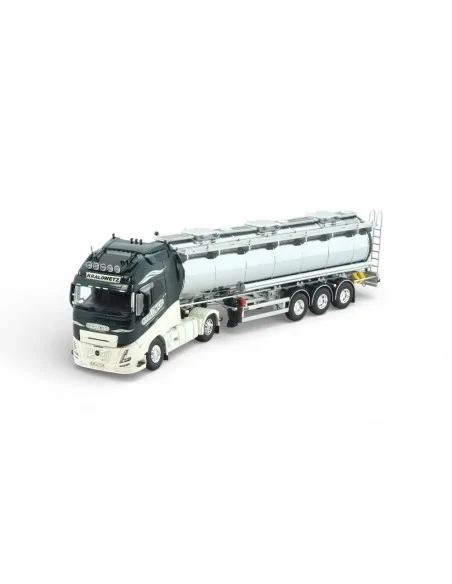 1/50 Kralowetz Volvo FH Aero XXL 4x2 met 3-assige tankoplegger TEKNO 89056 TEKNO