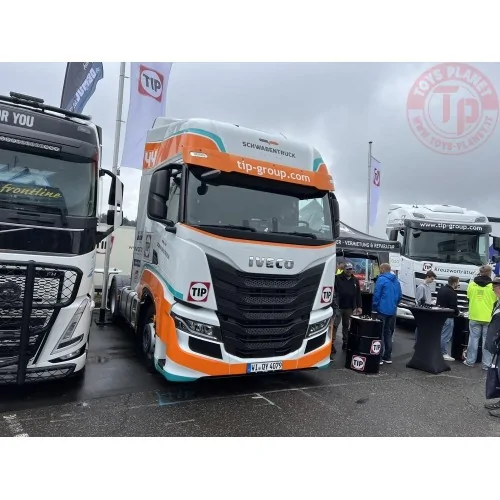 Iveco S-Way 4x2 TIP Schwabentruck 1:50 TEKNO 87973 TEKNO