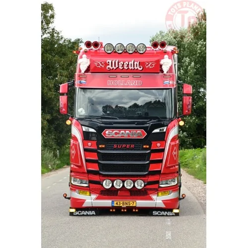Scania NGS Highline 6x2 Weeda - Oldschool Gangsters TEKNO 89429 TEKNO