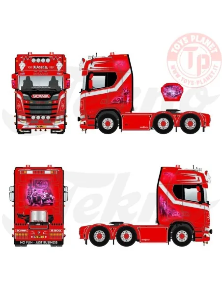 Scania NGS Highline 6x2 Weeda - Oldschool Gangsters TEKNO 89429 TEKNO Scania NGS Highline 6x2 Weeda - Oldschool Gangsters TEKNO 89429 TEKNO