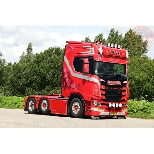 Scania NGS Highline 6x2 Weeda - Oldschool Gangsters TEKNO 89429 TEKNO