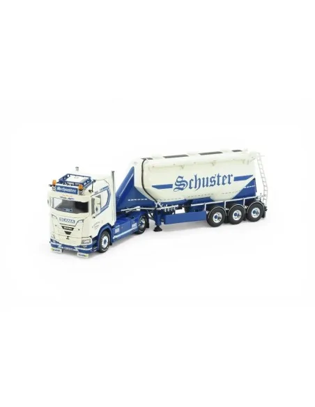 Scania Next Gen 560R con rimorchio a scarico inferiore Feldbinder Schuster TEKNO 88421 TEKNO