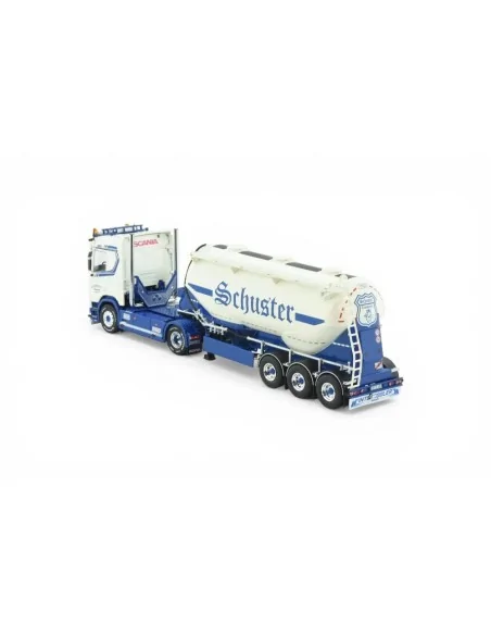 Scania Next Gen 560R con rimorchio a scarico inferiore Feldbinder Schuster TEKNO 88421 TEKNO