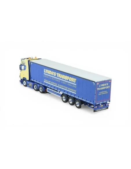 Scania Next Gen S with 3-axle curtain-side trailer Lynda's Transport TEKNO 87532 TEKNO