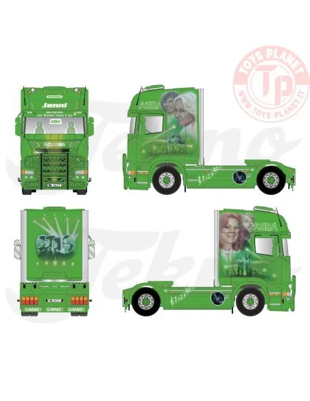 Scania R-Streamline Topline 4x2 Jenni Abba Truck 1:50 TEKNO 87886 TEKNO