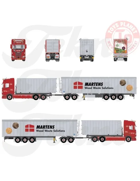 Scania NGS 420 LZV Containerwagen+Walking Floor Martens B.V. TEKNO 89488 TEKNO