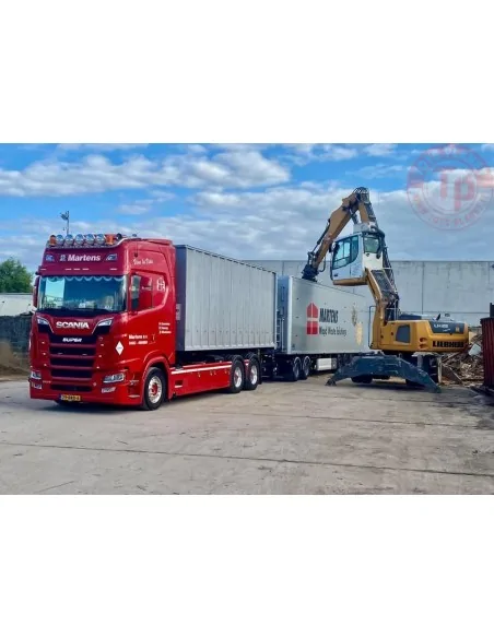 Scania NGS 420 LZV Containerwagen+Walking Floor Martens B.V. TEKNO 89488 TEKNO