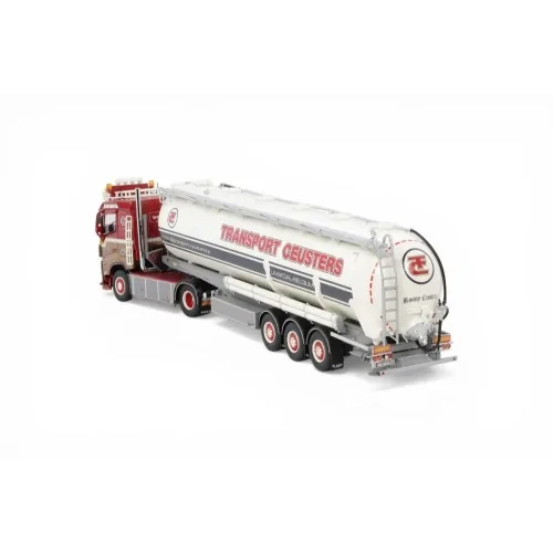 Volvo FH05 Low Roof with 3-Axle Silo Trailer Ronny Ceusters 1:50 TEKNO 88130 TEKNO
