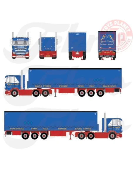 Scania NG-660R 6x2 centinato Steve Swain TEKNO 87544 TEKNO