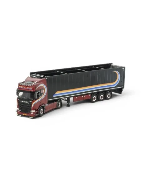 1/50 Patrick van der Mark Scania NGR Highline 4x2 with 3-axle Cargofloor trailer TEKNO 89222 TEKNO