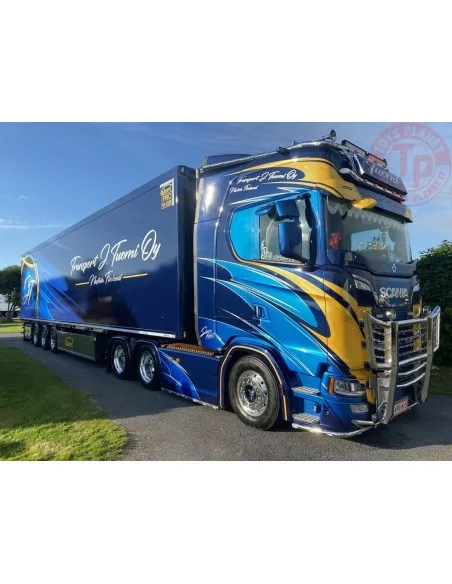Scania Next Gen S520 Highline with 3-axle Ekeri refrigerated trailer Tuomi TEKNO 85933 TEKNO